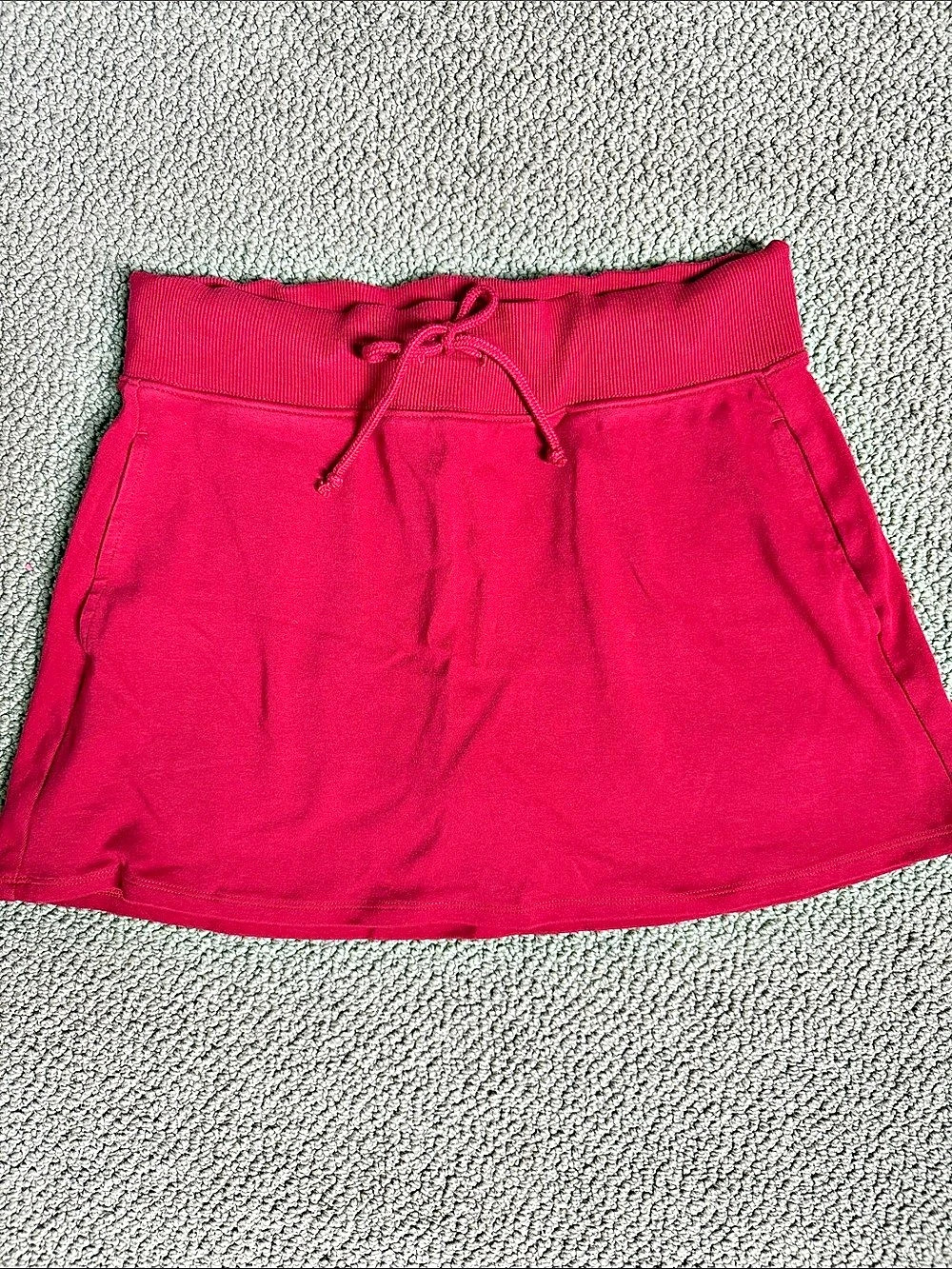 Wild Fable Women's Mid-Rise Interlock Skort Mini Skirt Red Medium